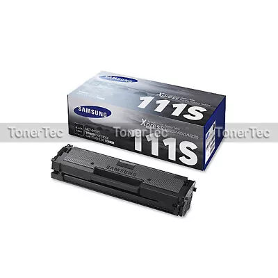 Samsung Genuine MLT-D111S Black Toner Cart->SL-M2020W/SL-M2070FW SU812A • $129.98